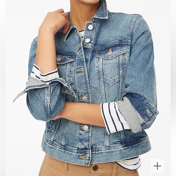 J. Crew Classic jean jacket - Picture 2 of 4